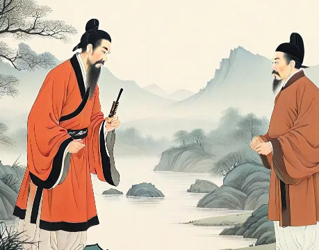 典故双璧：向秀闻笛与王质烂柯的时空交响