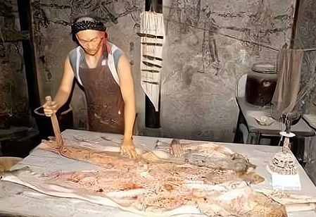 国家博物馆蓝玉人皮之谜：历史真相与传说交织